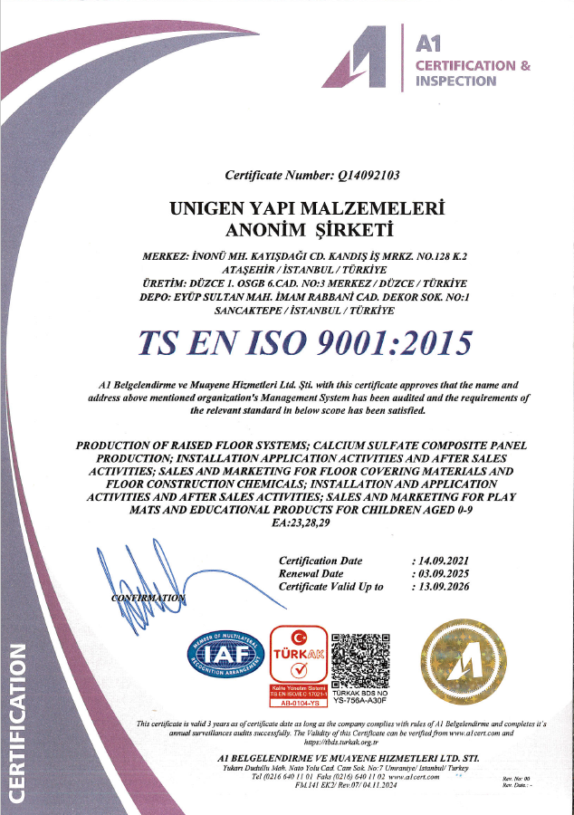 Quality Certificate 2