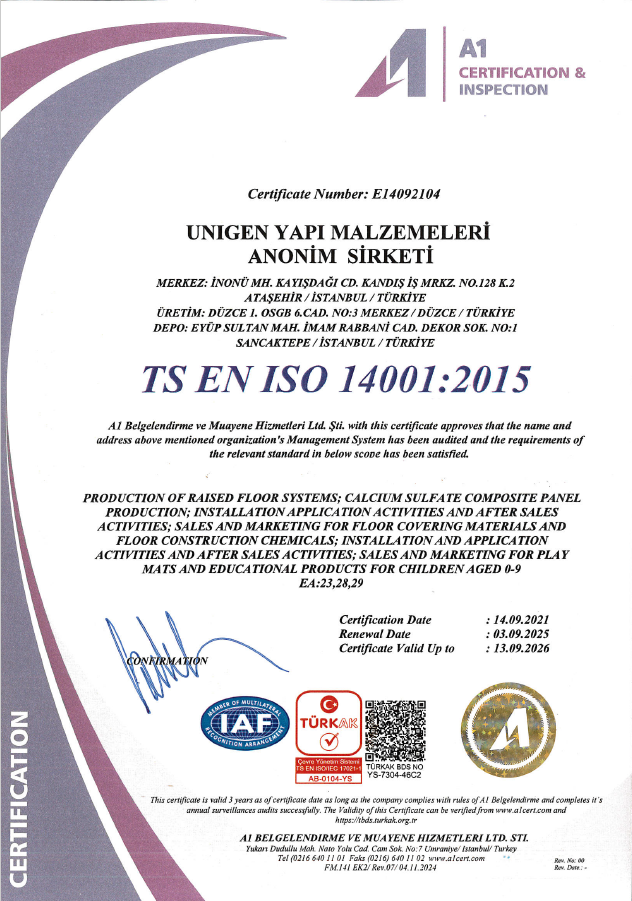 Quality Certificate 3
