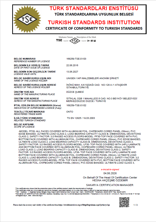 Quality Certificate 4