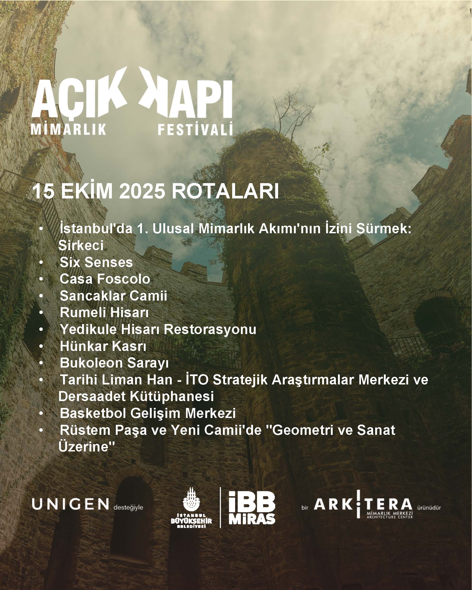 ROUTES FOR THURSDAY, OCTOBER 16