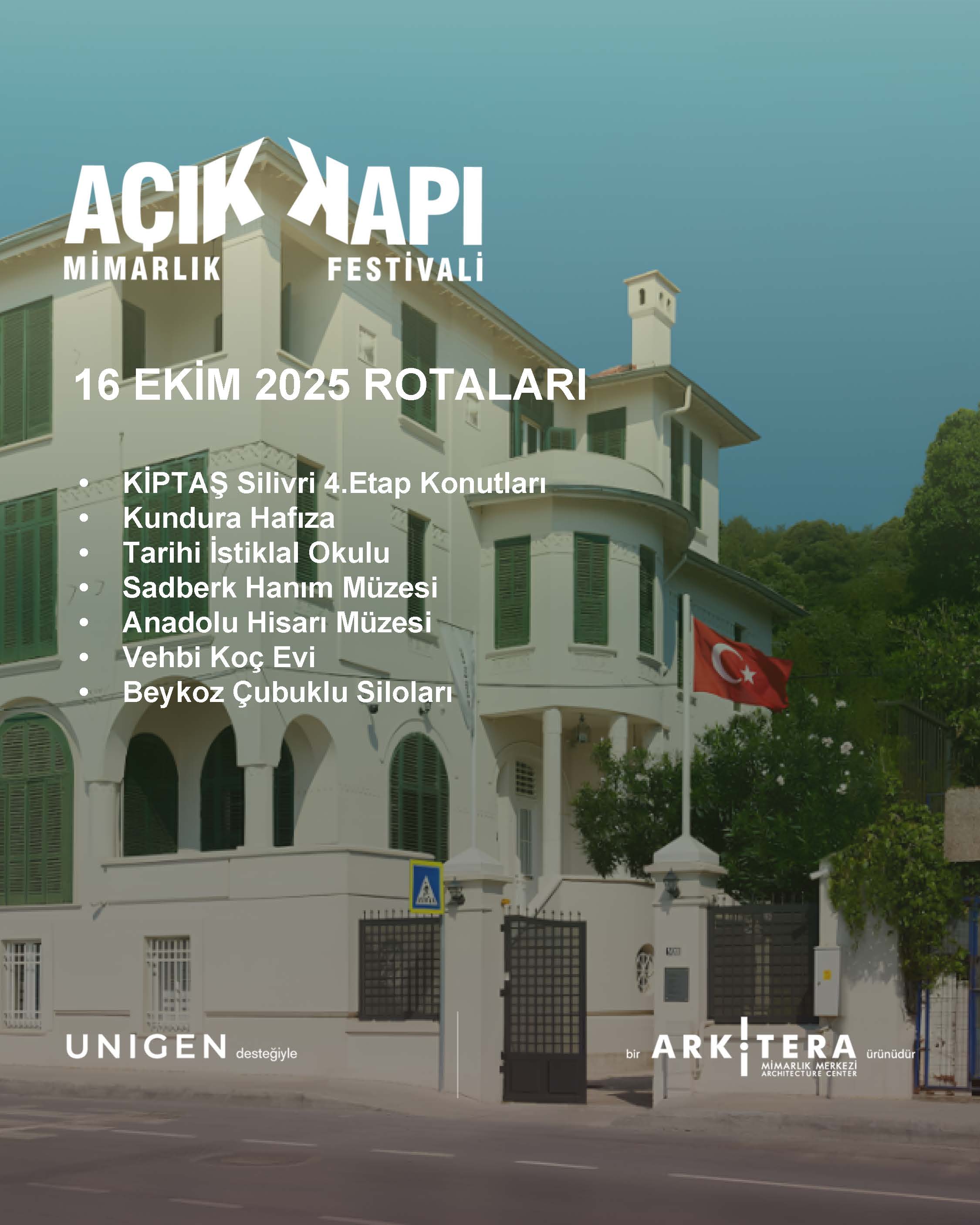 ROUTES FOR TUESDAY, OCTOBER 4